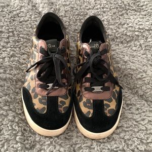 Leopard Coach Sneakers